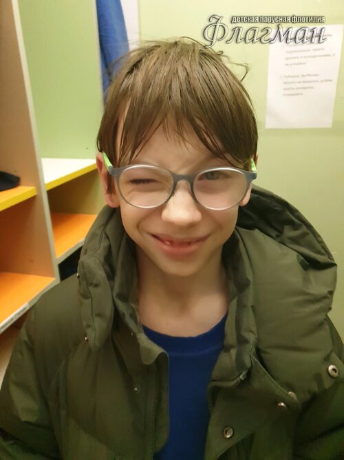 Занятиях в детском клубе «Флагман»